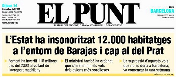 Noticia publicada en el diario EL PUNT (14 de septiembre de 2006)